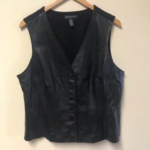 Women’s Leather Vest